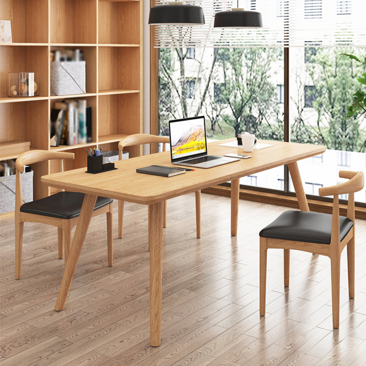 Modern 1/2/3/4/5/9 stukken houten dinerset eetmeubels set/aparte items