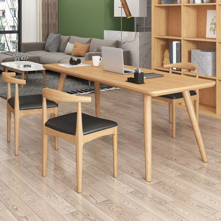 Modern 1/2/3/4/5/9 stukken houten dinerset eetmeubels set/aparte items