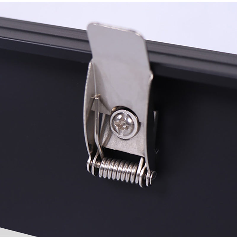 Plafonnier LED rectangulaire de style contemporain, luminaire encastré pour le bureau