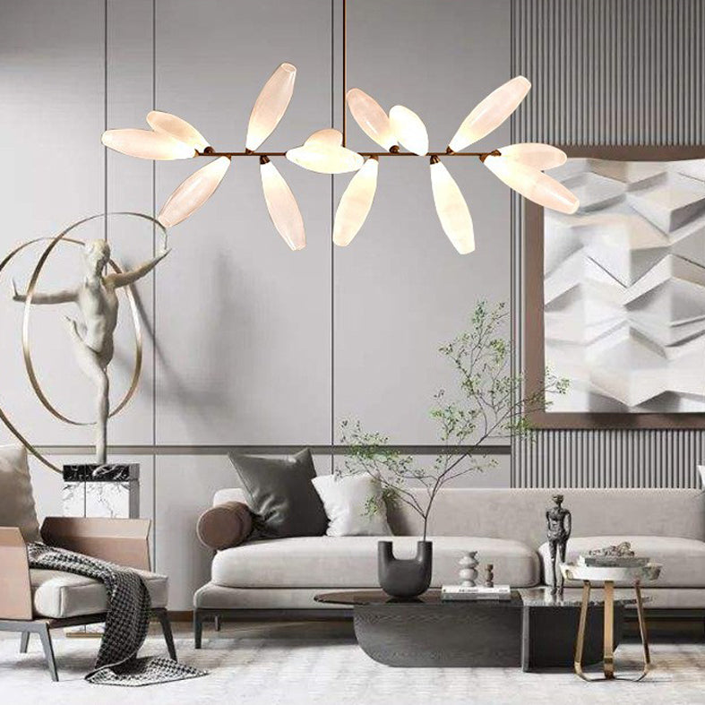 Lámpara nórdica lámpara de lámpara led techo de techo de techo colgante