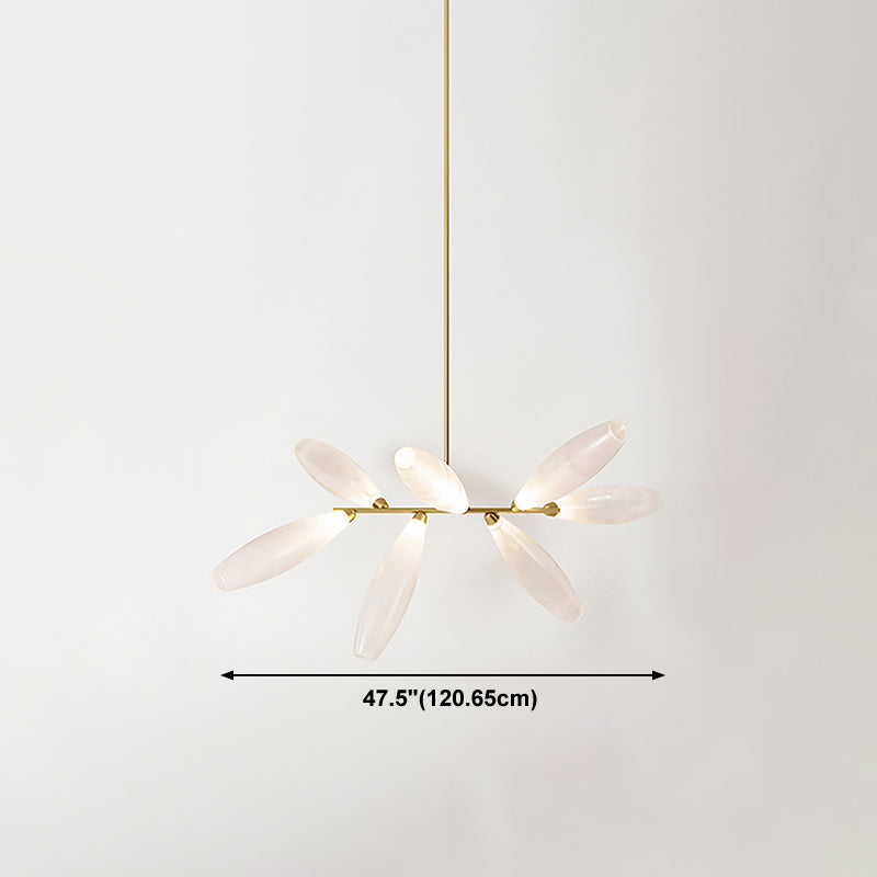 Lámpara nórdica lámpara de lámpara led techo de techo de techo colgante