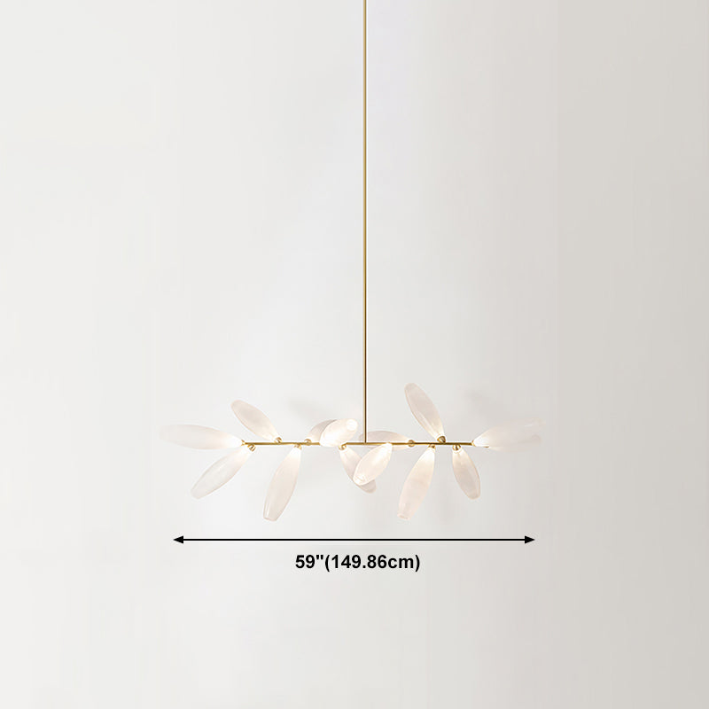 Lámpara nórdica lámpara de lámpara led techo de techo de techo colgante