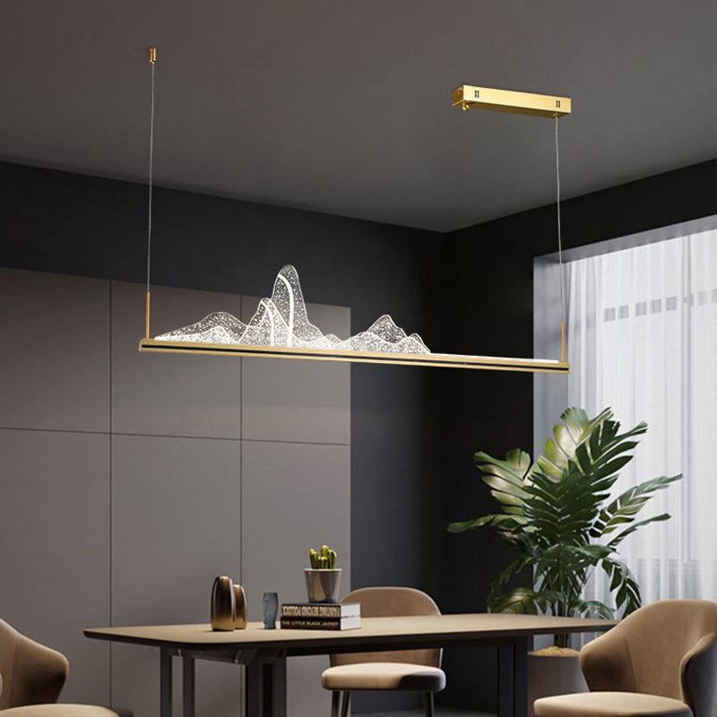 Nordic Modern Dining Island Light Küche LED -Decke Hängende Leuchte