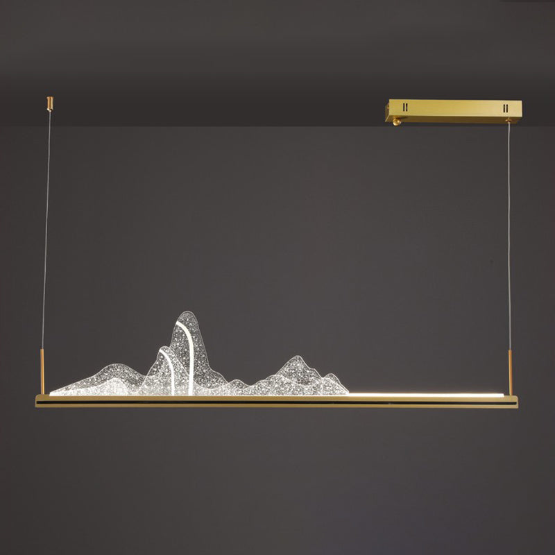 Nordic Modern Dining Island Light Küche LED -Decke Hängende Leuchte