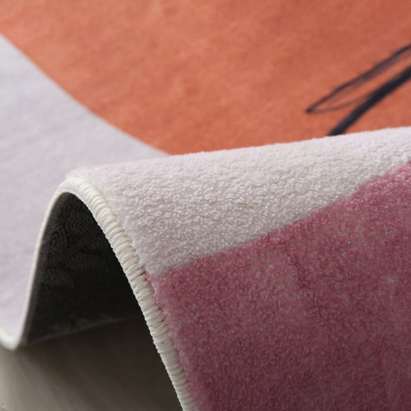 Geometrie Vloerkleed Kleurrijk Tapijt Polyestervriendelijk Wasbaar Tapijt voor Huisdecoratie