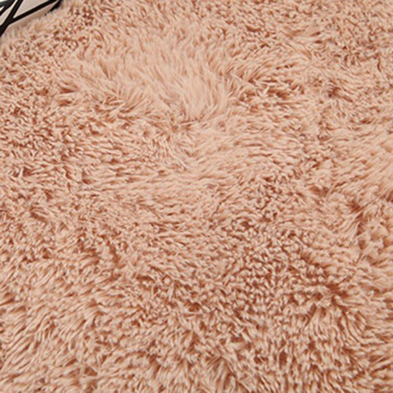 Tapis en peluche ovale tapis intérieur