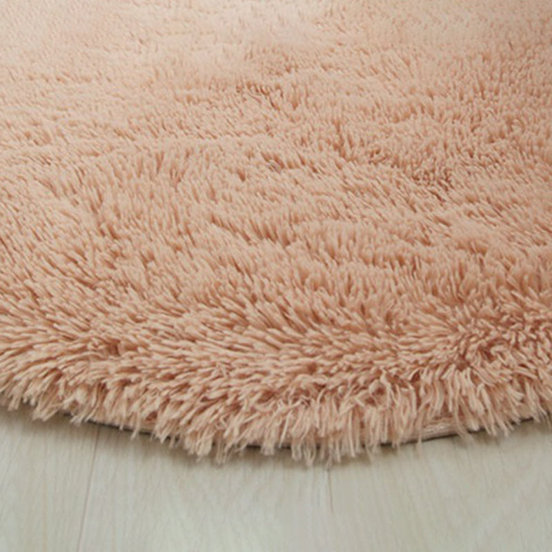 Tapis en peluche ovale tapis intérieur