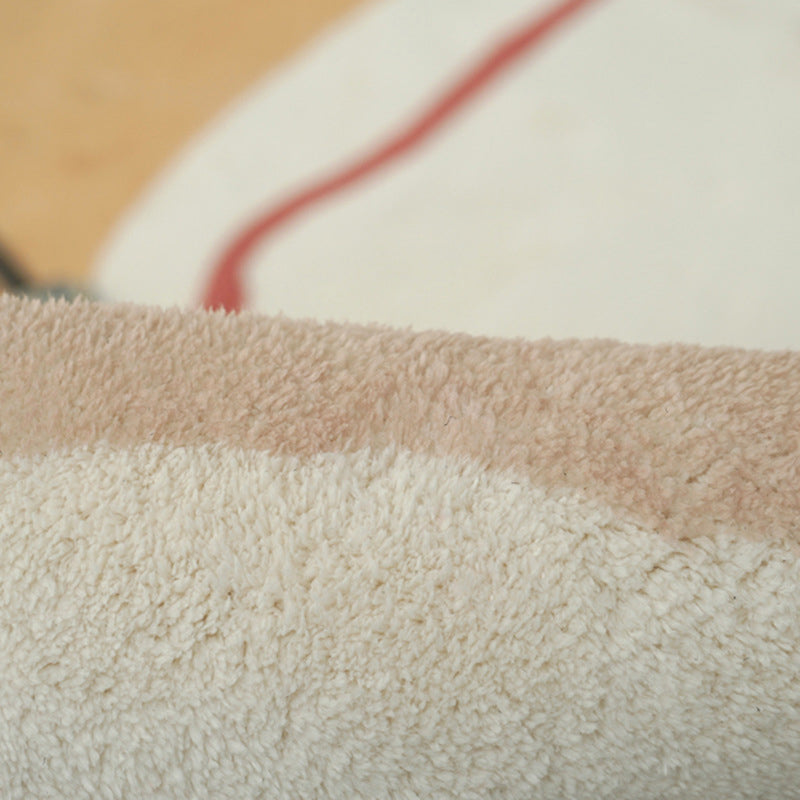 Tapis contemporain beige Rapier de couleur de contraste de pyrout de tapis résistant à la décoration intérieure