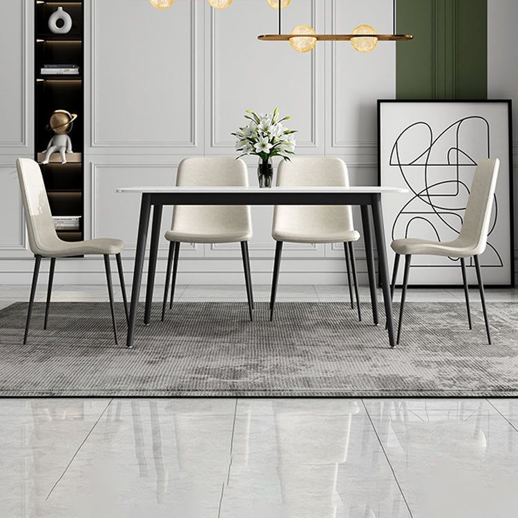Nordic 1/4/5/7 Pieces Dining Set Sintered Stone White Dining Furniture Set /Separate Items