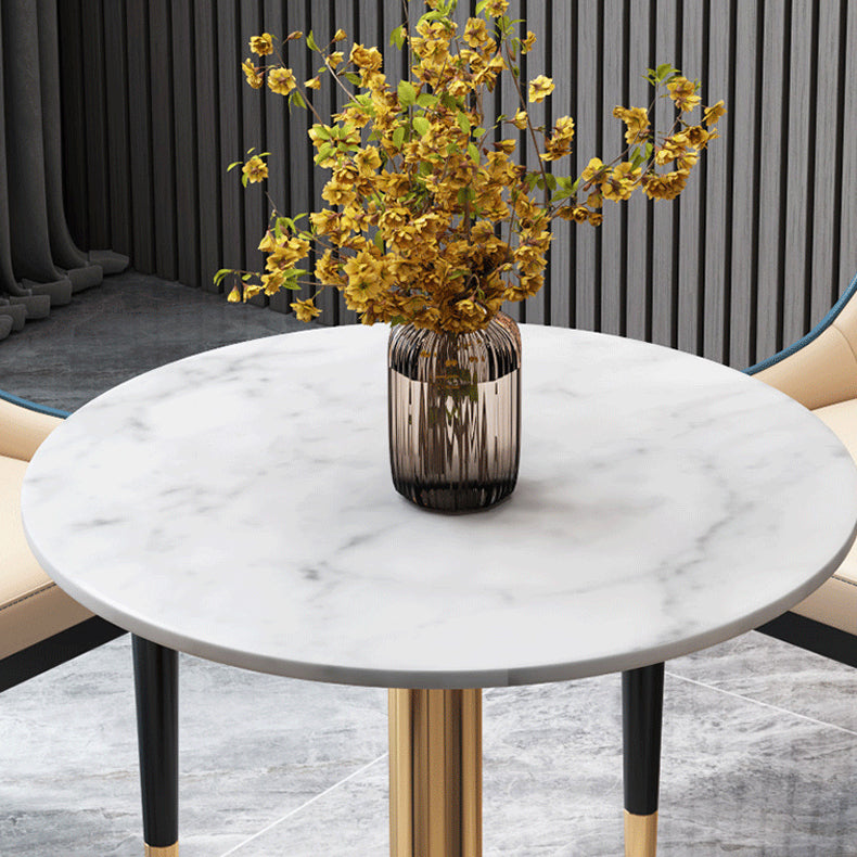 Glam 1/5 Pieces Marble Dining Set Dining Furniture Set /Separate Items