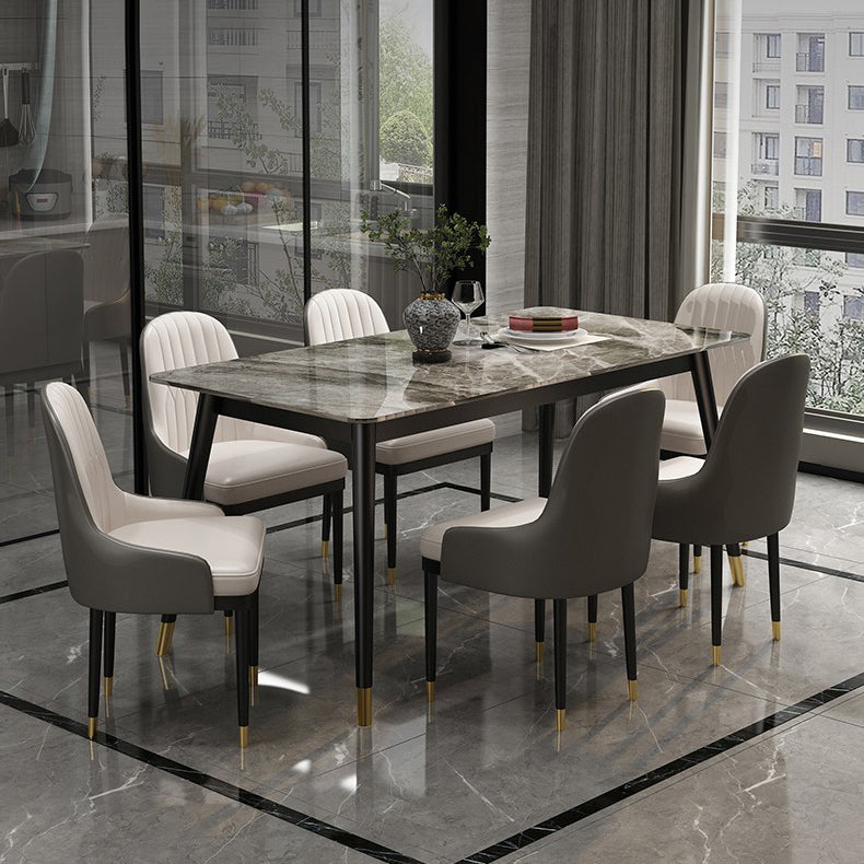 Modern 1/4/5/7 Pieces Dining Set Sintered Stone Dining Furniture Set /Separate Items