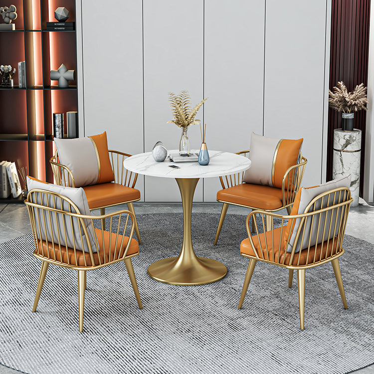 Glam 1/2/3/4/5 Pieces Sintered Stone Dining Set Dining Furniture Set /Separate Items