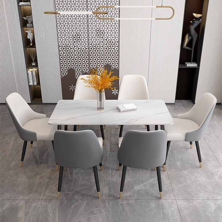 1/4/5/7 Pieces Dining Set Sintered Stone Modern Dining Furniture Set /Separate Items