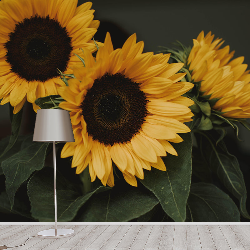 Environment Friendly Flower Murals Living Room Wall Murals Wallpaper