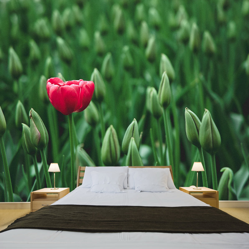 Environment Friendly Flower Murals Living Room Wall Murals Wallpaper