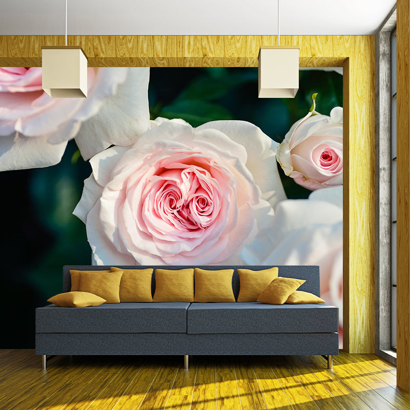 Environment Friendly Decorative Murals Flower Dining Room Wall Murals Wallpaper