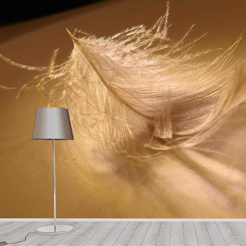 Stain Resistant Decorative Murals Feather Bedroom Wall Murals