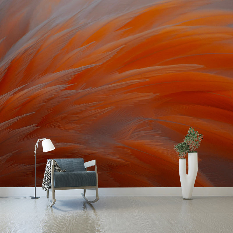 Beautiful Bird Feather Murals Living Room Wall Murals Wallpaper