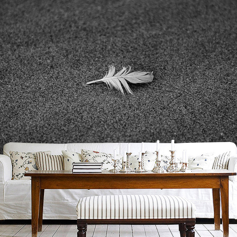 Eco-friendly Feather Decorative Murals Room Wall Murals Wallpaper