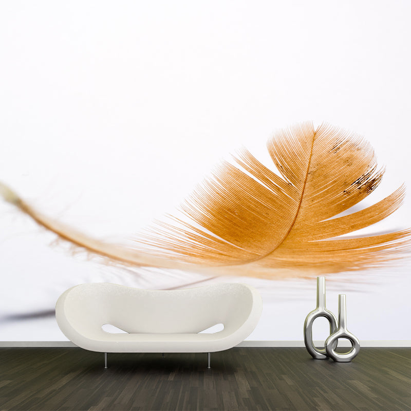 Environment Friendly Decorative Murals Feather Dining Room Wall Murals