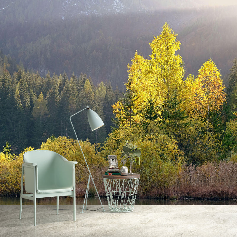 Environment Friendly Forest Murals Sleeping Room Wall Murals