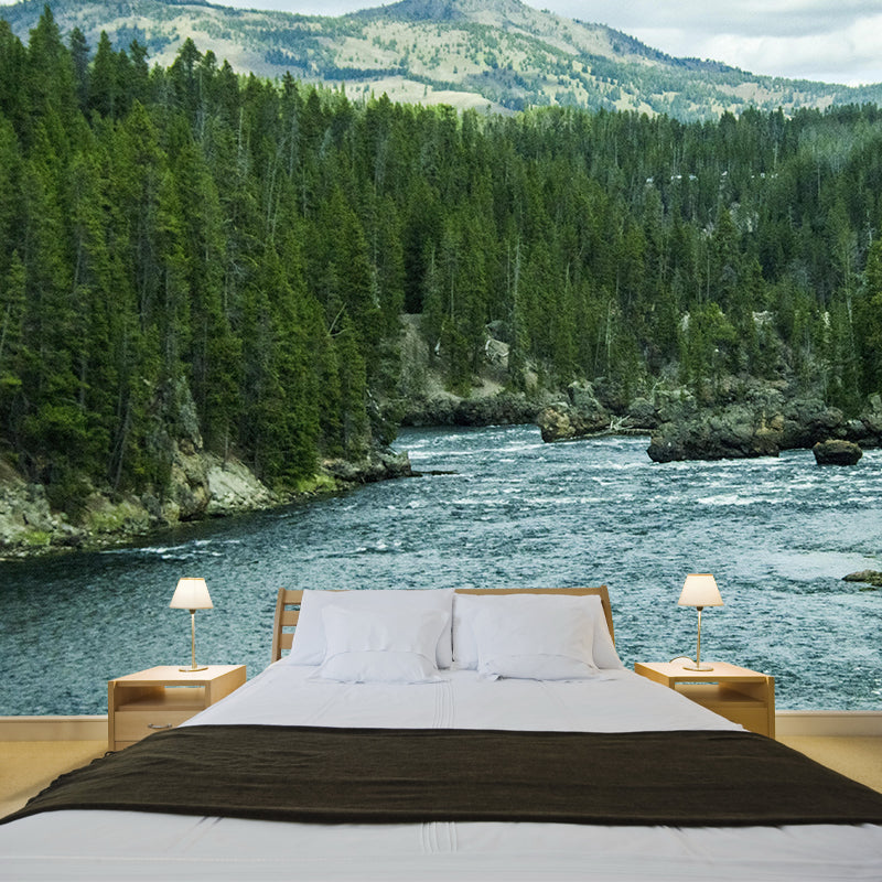 Contemporary Decorative Murals Forest Sitting Room Wall Murals