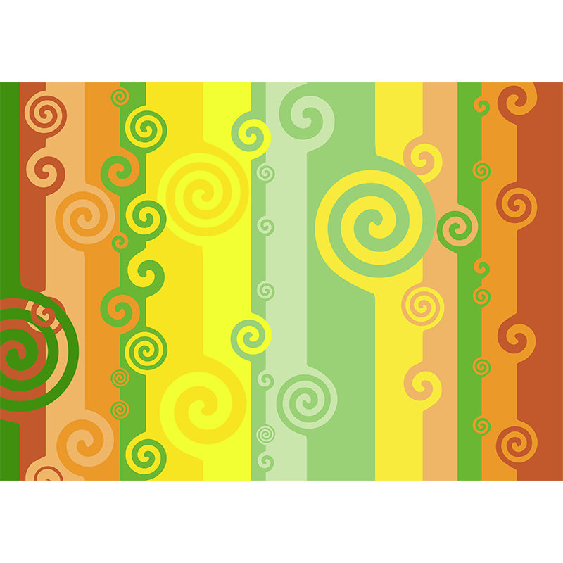 Eco-friendly Illustration Abstract Mural Decorative Wallpaper for Home