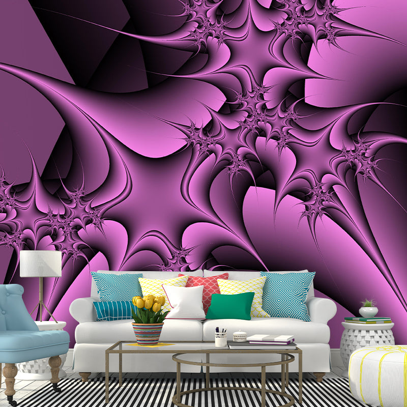 Abstract Horizontal Illustration Mural Eco-friendly Decorative Wallpaper Wall Art