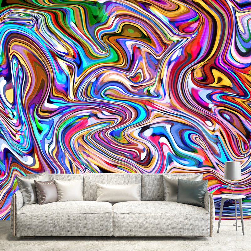 Abstract Pattern Mural Eco-friendly Decorative Wallpaper for Home