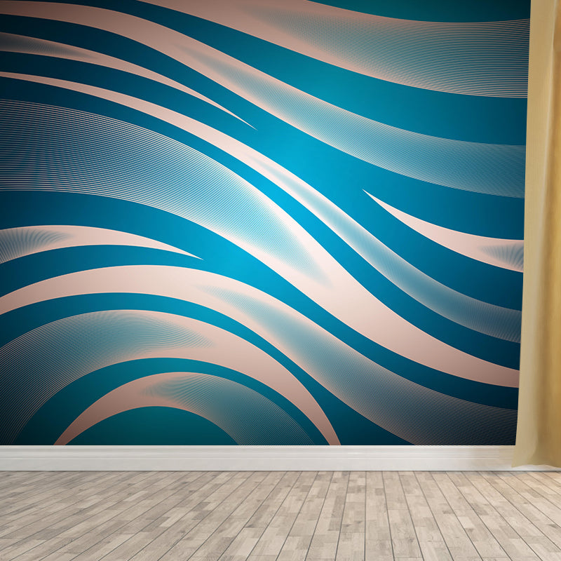 Bright Color Abstract Mural Eco-friendly Decorative Wallpaper Wall Decor