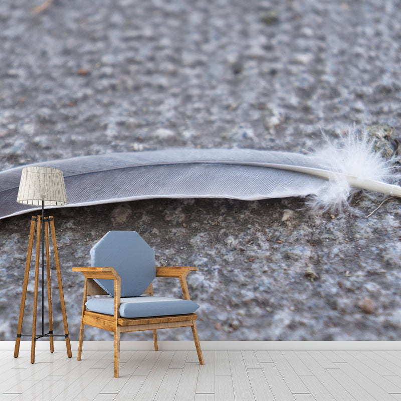 Photography Bird Feather Mural Eco-friendly Decorative Wallpaper Wall Decor
