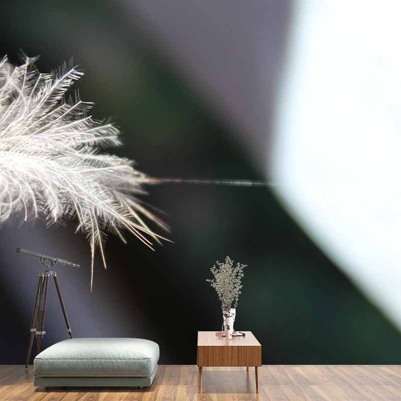 Photography Feather Mural Eco-friendly Decorative Wallpaper for Home