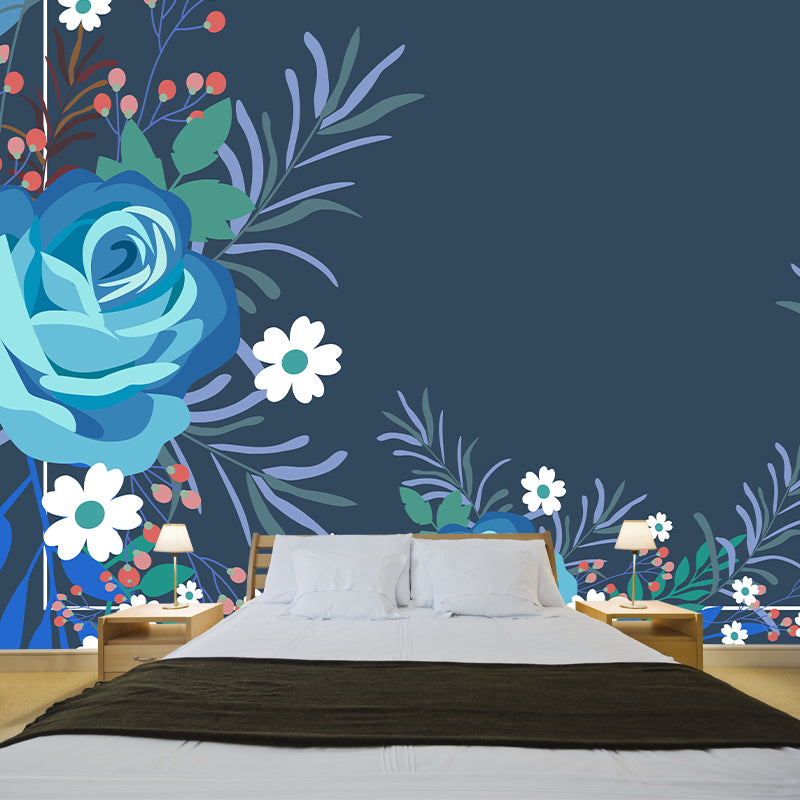 Illustration Tropical Plant Mural Eco-friendly Decorative Wallpaper Home Decor