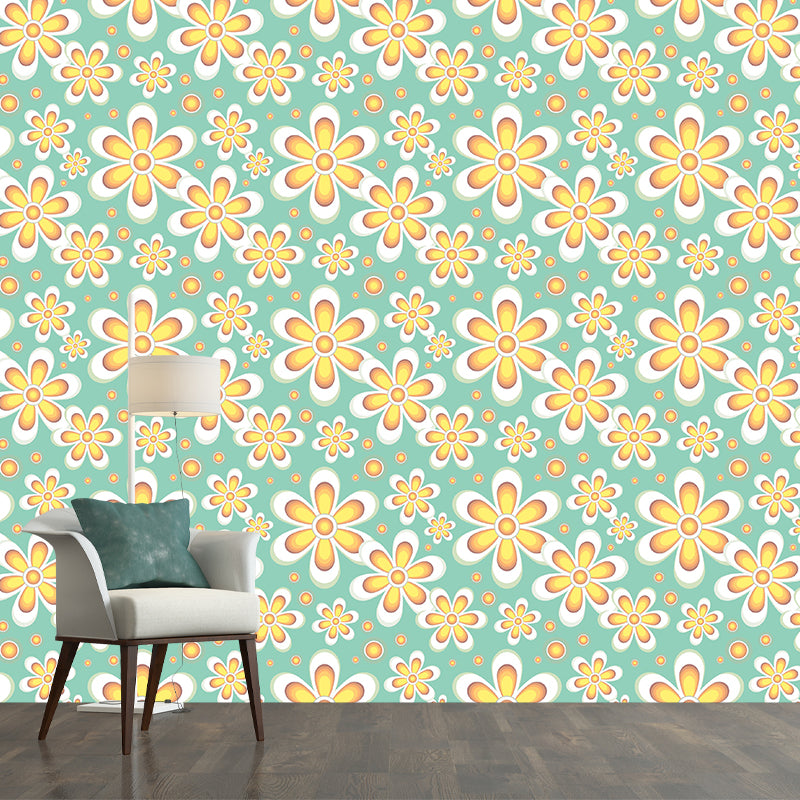 Illustration Tropical Plant Mural Eco-friendly Decorative Wallpaper Home Decor