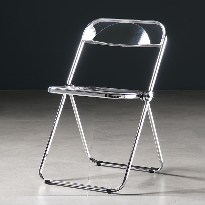 Chaise de salle à manger moderne sans bras, chaise latérale de salle à manger en plastique pour utilisation au restaurant