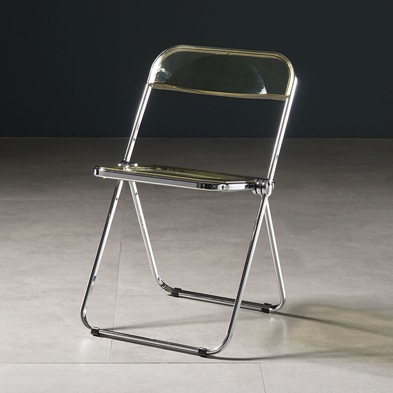 Silla de comedor moderna sin brazos, silla lateral de comedor de plástico para uso en restaurantes