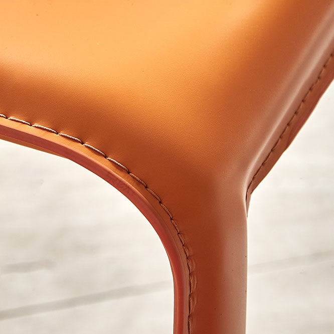 Comedor Silla de Comedor Contemporánea Silla Orejero de Metal con Brazo