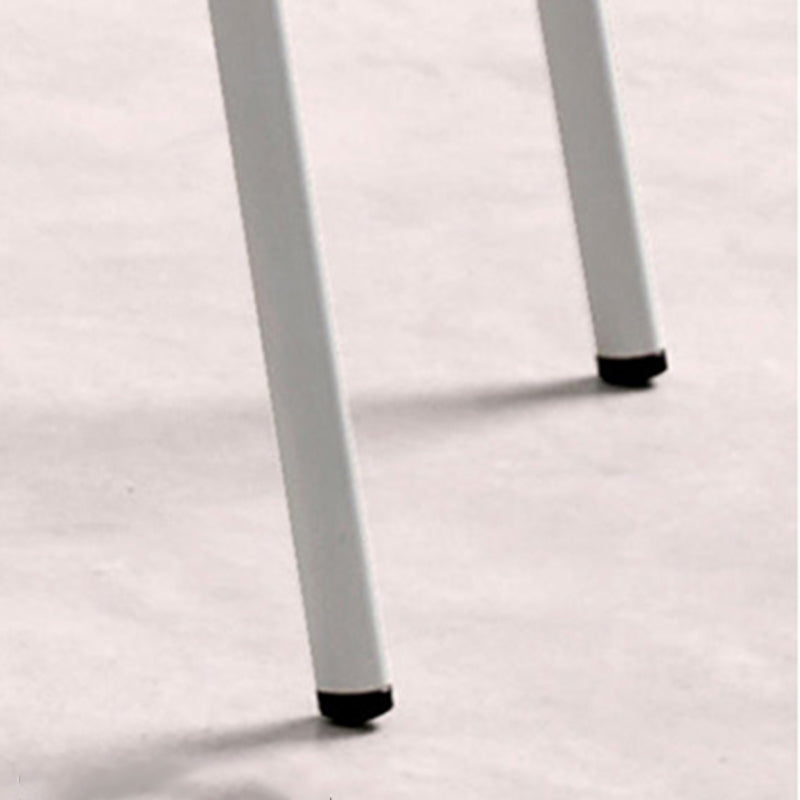 Silla de comedor de metal moderno, sillones de comedor apilables para restaurante
