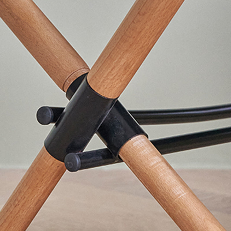 Silla de comedor de madera moderna, silla lateral de comedor plegable para uso en restaurantes