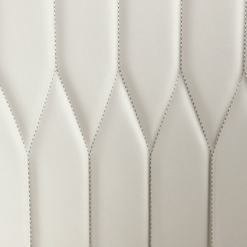 Inicio Sillón escandinavo Silla de comedor tapizada Parsons de metal