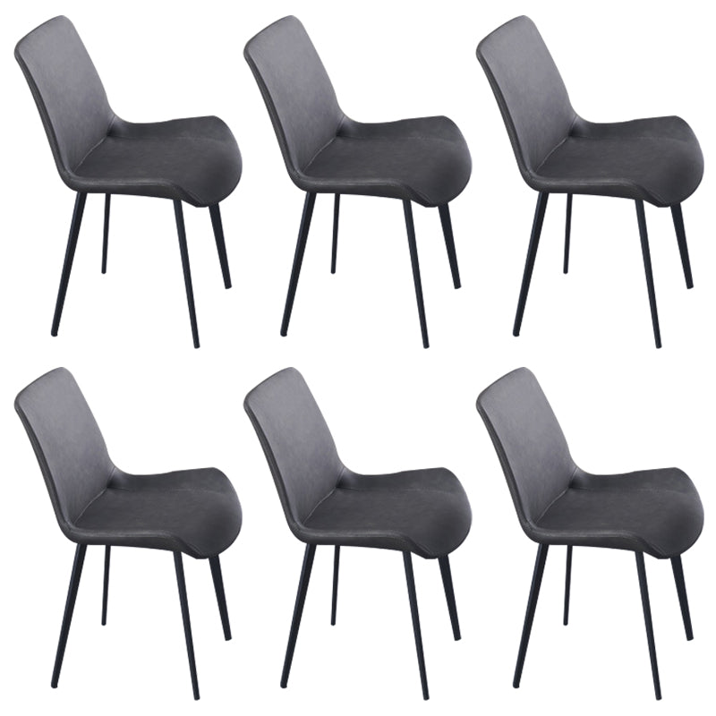 Silla tapizada de metal industrial interior del comedor del respaldo sólido del sillón