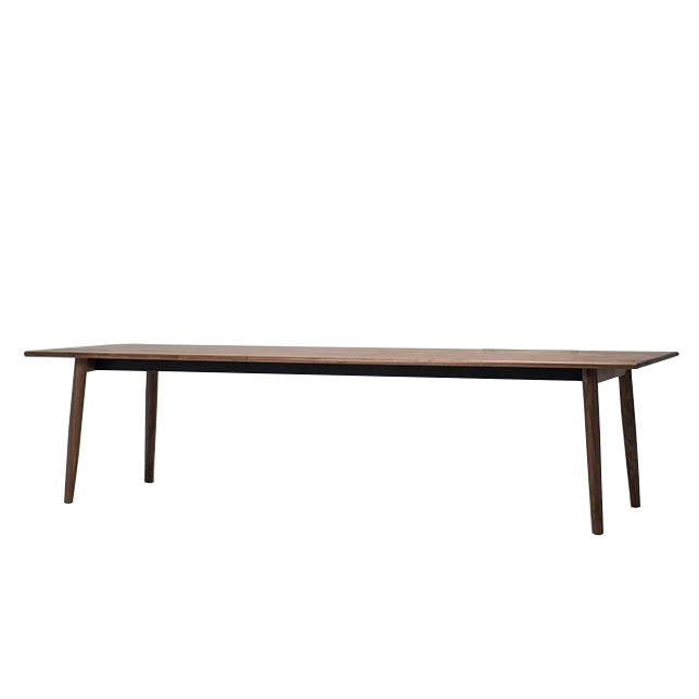 Contemporary Rectangle Dining Table Solid Wood 4 Legs Furniture for Dining Room