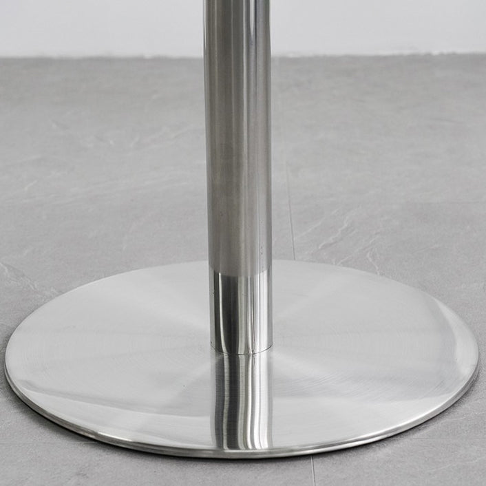 Industrial Style Dinner Table Stainless Steel Dining Site Table for Home