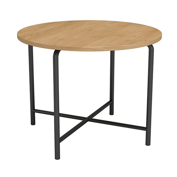 Colección de comedor de estilo industrial Mesa de comedor de madera maciza para el hogar