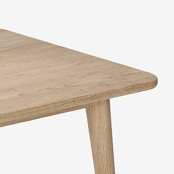 Solid Wood 4-foot Dinette Table Industrial Style Dining Table for Home