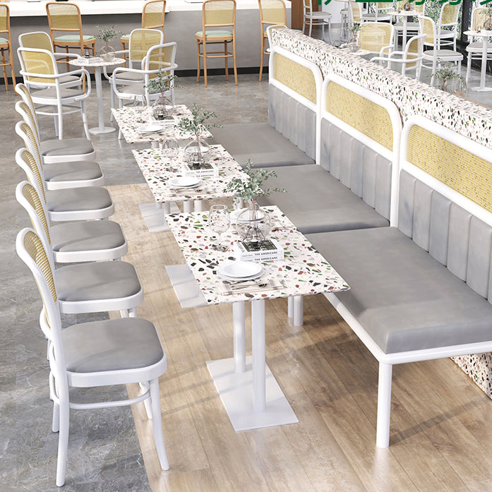 Industrial Style Kitchen Dinner Furniture Dining Room Fixed Dining Site Table