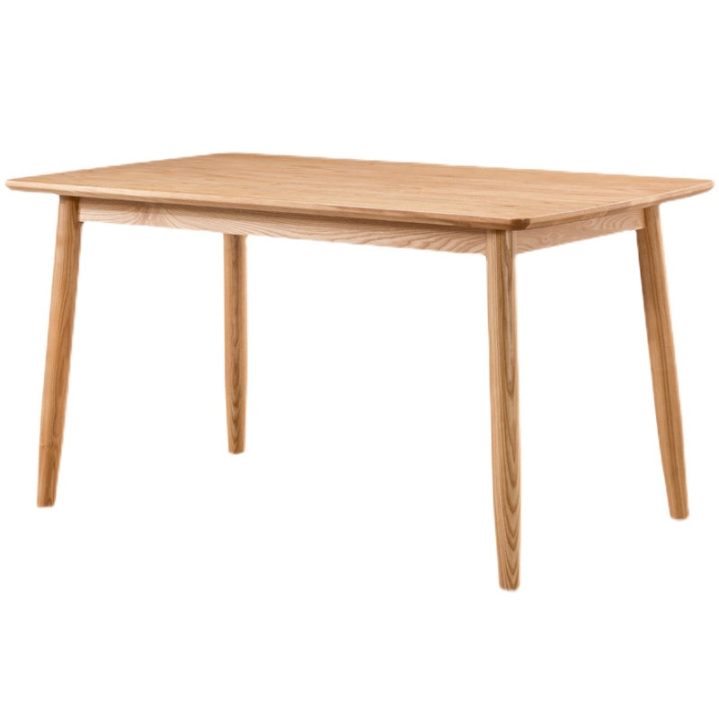 Industrial Solid Wood Standard Dining Table Rectangle Kitchen Dining Table with 4 Legs