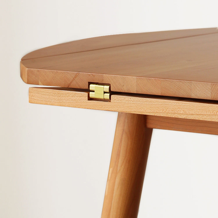 Modern Solid Wood Dining Table Round Standard Dining Table for Kitchen