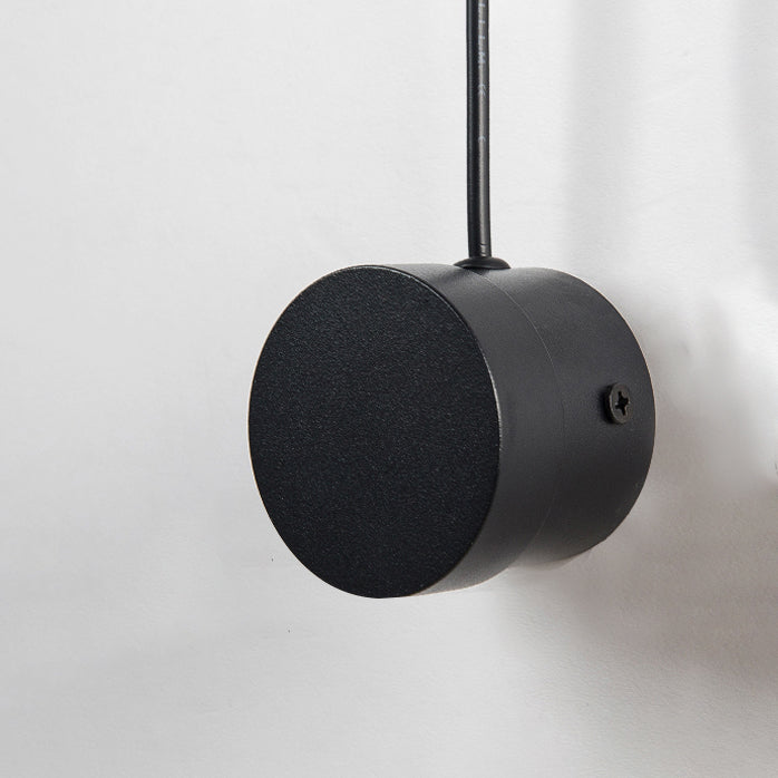 Runder Schatten 1-Licht-Metallwandbeleuchtung moderner Wandmontagebeleuchtung