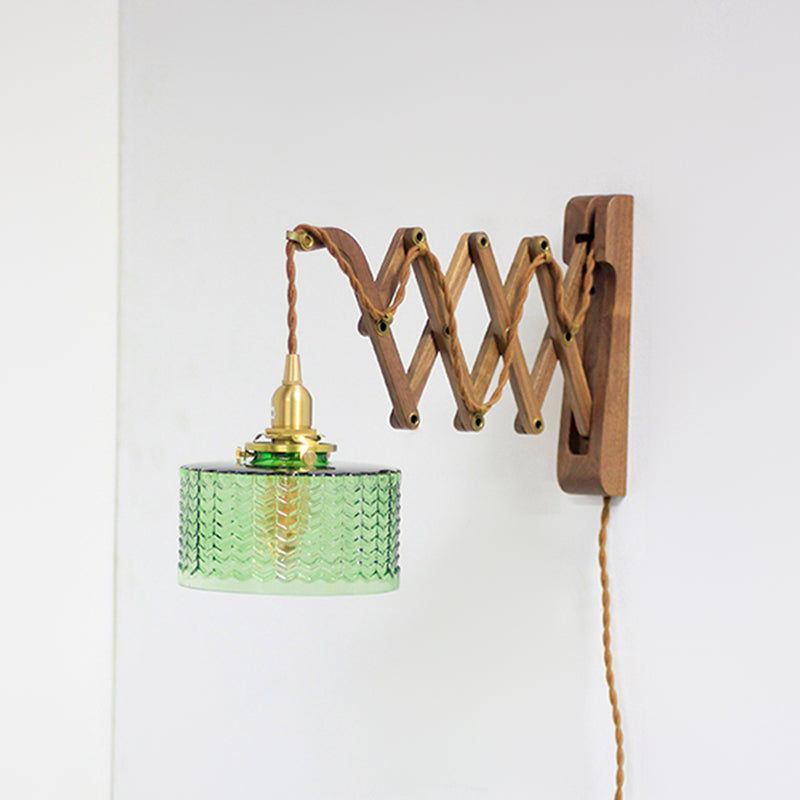 Moderner Stil Geometrischer Wandlampe Licht Holz 1 Lichtwandbeleuchtung Armaturen